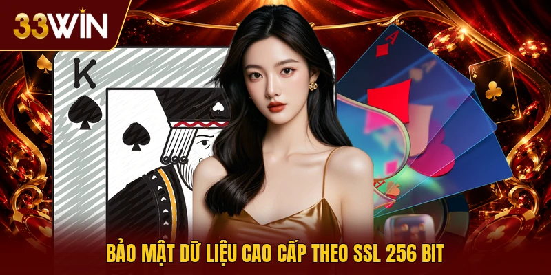 Bảo mật dữ liệu cao cấp theo SSL 256 bit