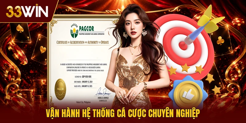 Vận hành hệ thống cá cược chuyên nghiệp